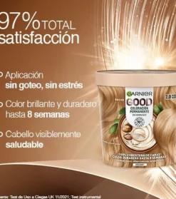 Coloración permanente sin amoniaco Good - 7.0: Rubio Almendra