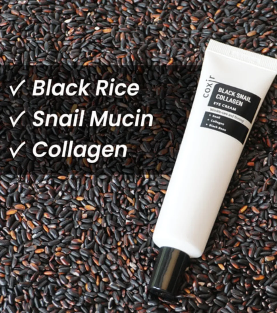 Contorno de ojos Black Snail Collagen