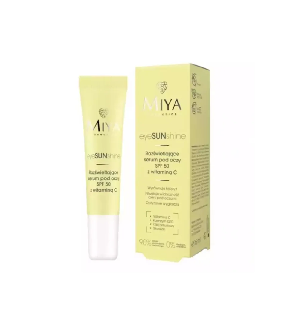 Contorno de ojos iluminador con vitamina C