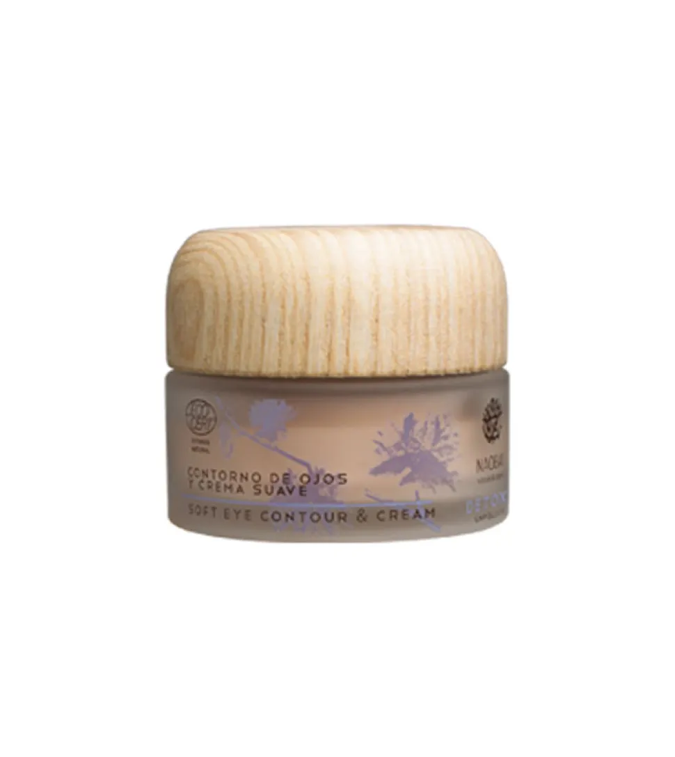 Contorno de ojos y crema suave DETOX