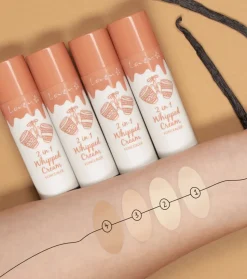 *Cozy Feeling* - Base de maquillaje y corrector 2 in 1 Whipped Cream - 02: Nude