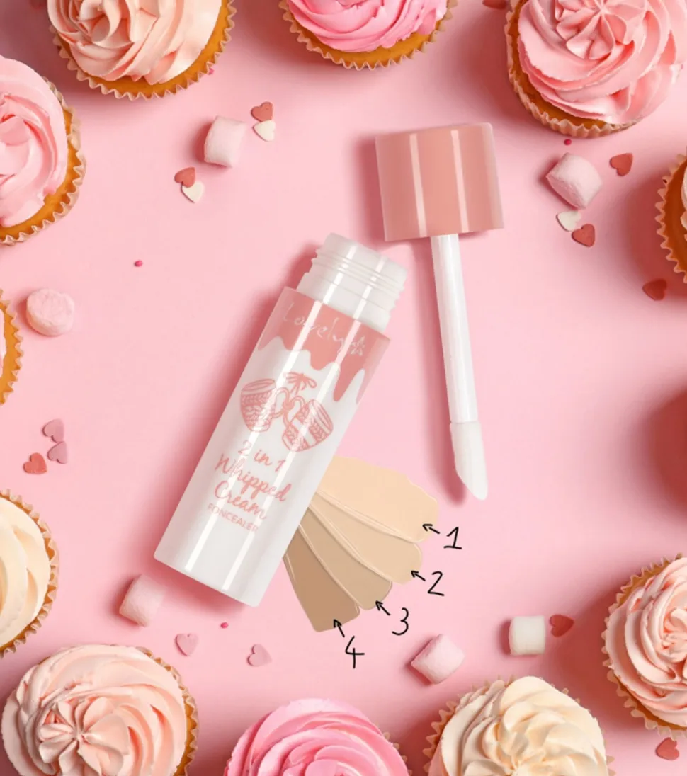 *Cozy Feeling* - Base de maquillaje y corrector 2 in 1 Whipped Cream - 02: Nude