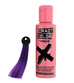 CRAZY COLOR Nº 62 - Crema colorante para el cabello - Hot Purple 100ml