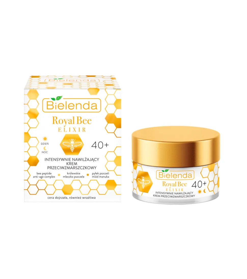 Crema antiarrugas Royal Bee Elixir hidratante intensiva día y noche