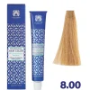 Crema colorante profesional para el cabello - 8.00: Rubio Claro