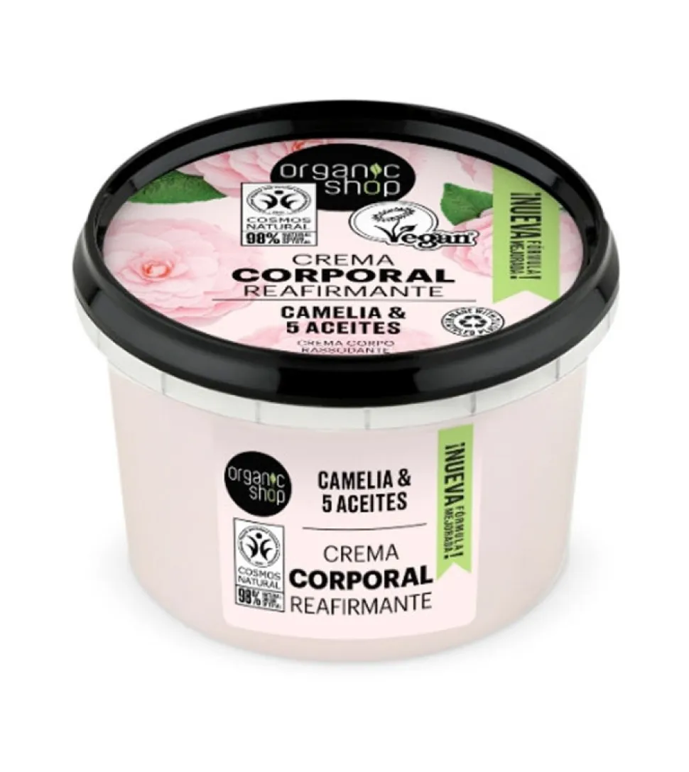 Crema corporal - Camelia orgánica y 5 aceites