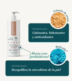 Crema corporal hidratante de avena - Pieles atópicas