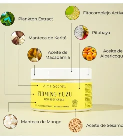 Crema corporal hidratante Firming Yuzu