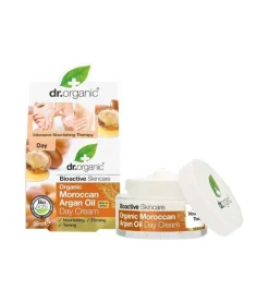 Crema de día de argán de Marruecos orgánico
