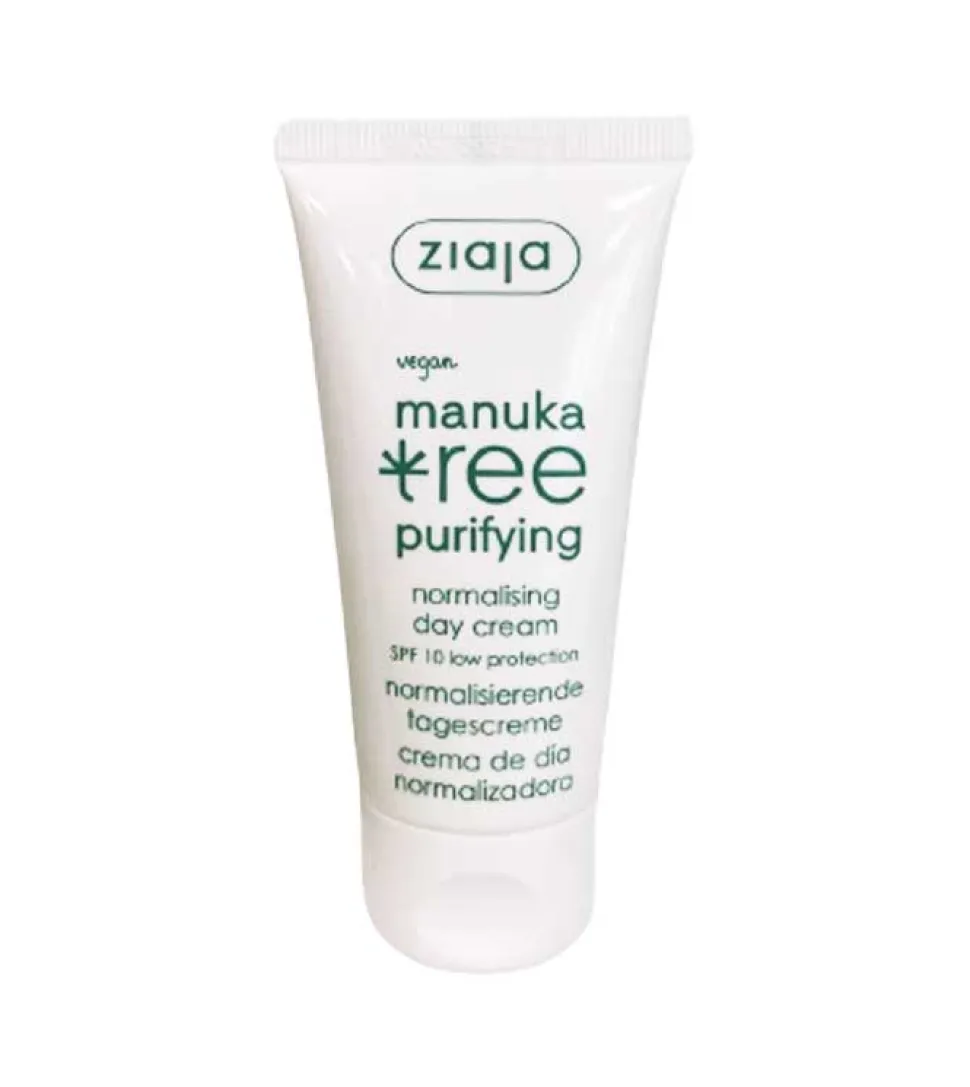 Crema de día normalizadora-hidratante Manuka Tree SPF10 - Piel mixta y grasa