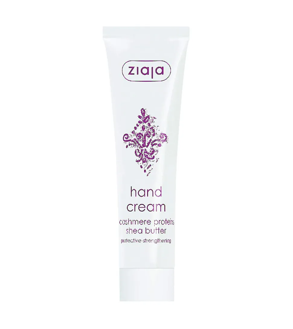 Crema de manos de proteínas de cachemira