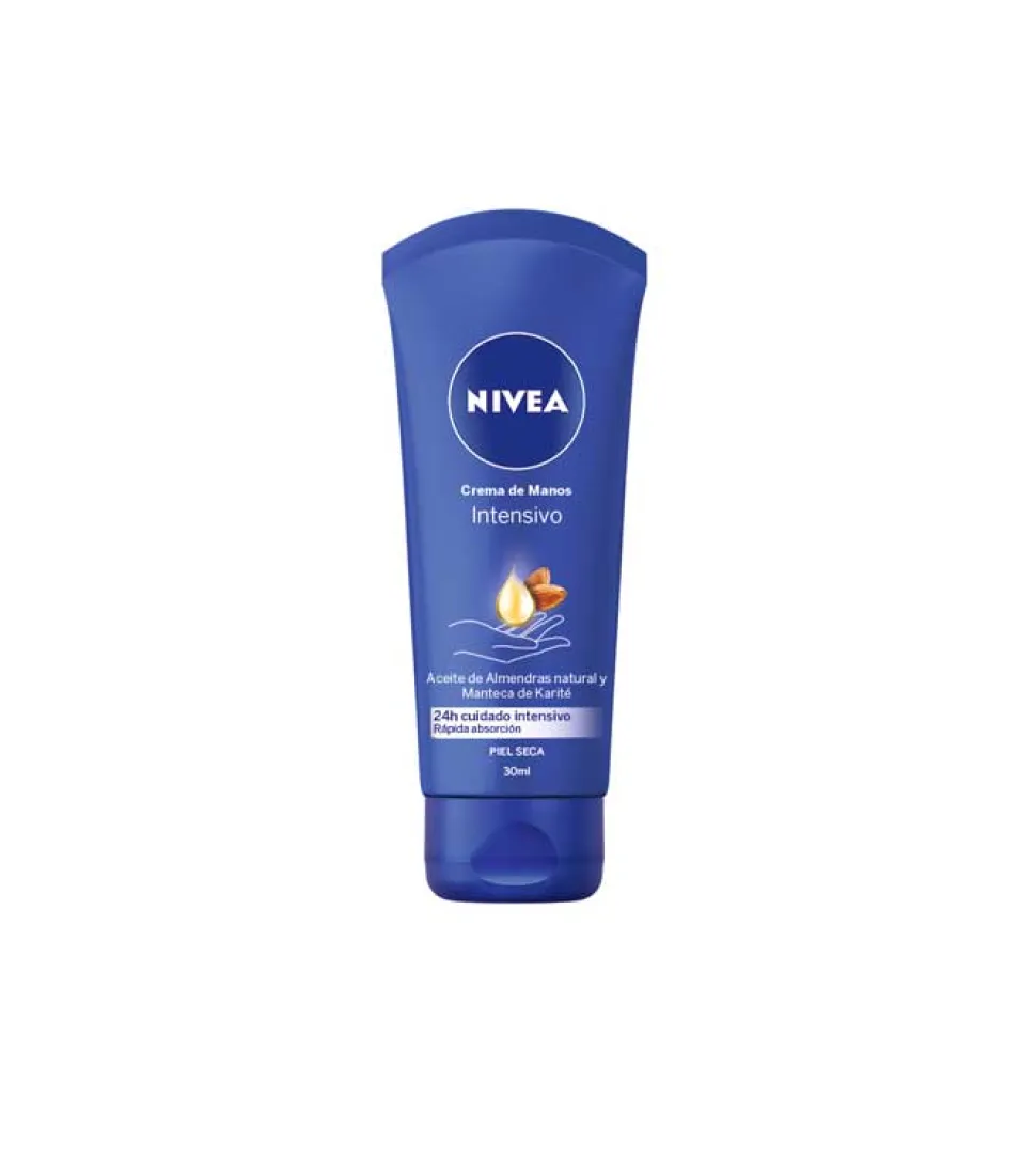 Crema de manos hidratación intensiva 30ml - Piel seca