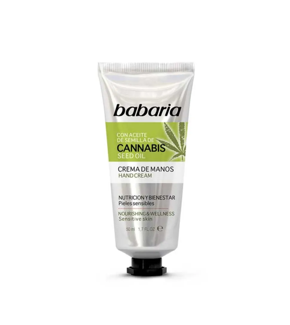 Crema de manos nutritiva Cannabis