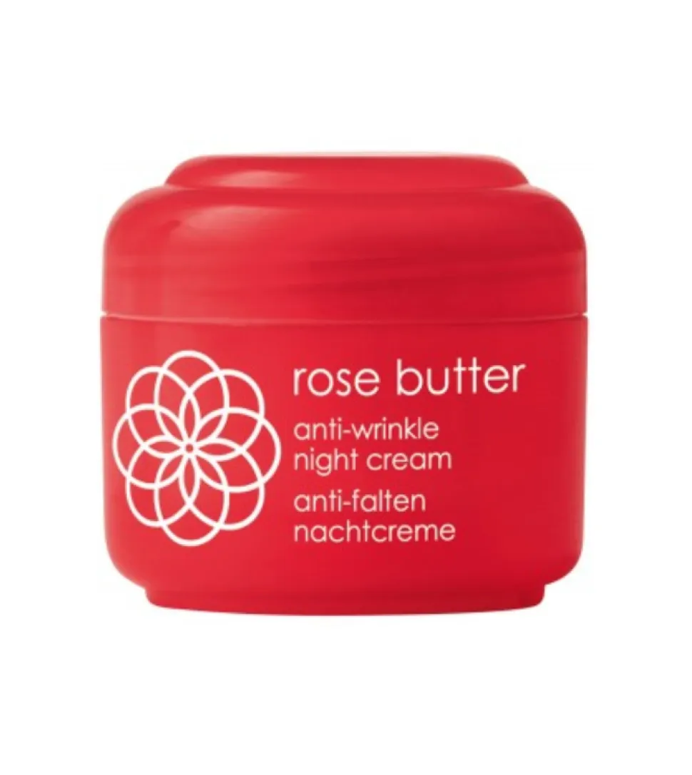 Crema de noche antiarrugas de rosa mosqueta