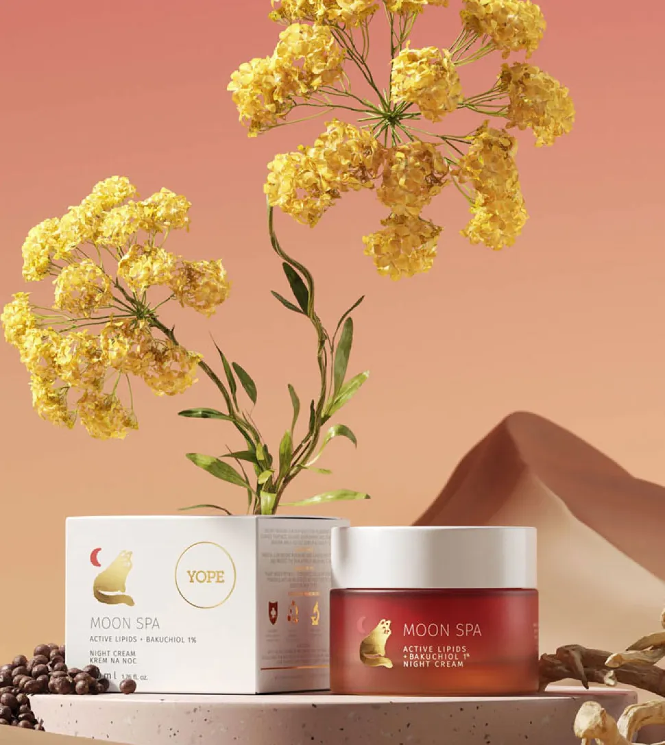 Crema de noche Moon Spa - Lípidos activos + Bakuchiol 1%