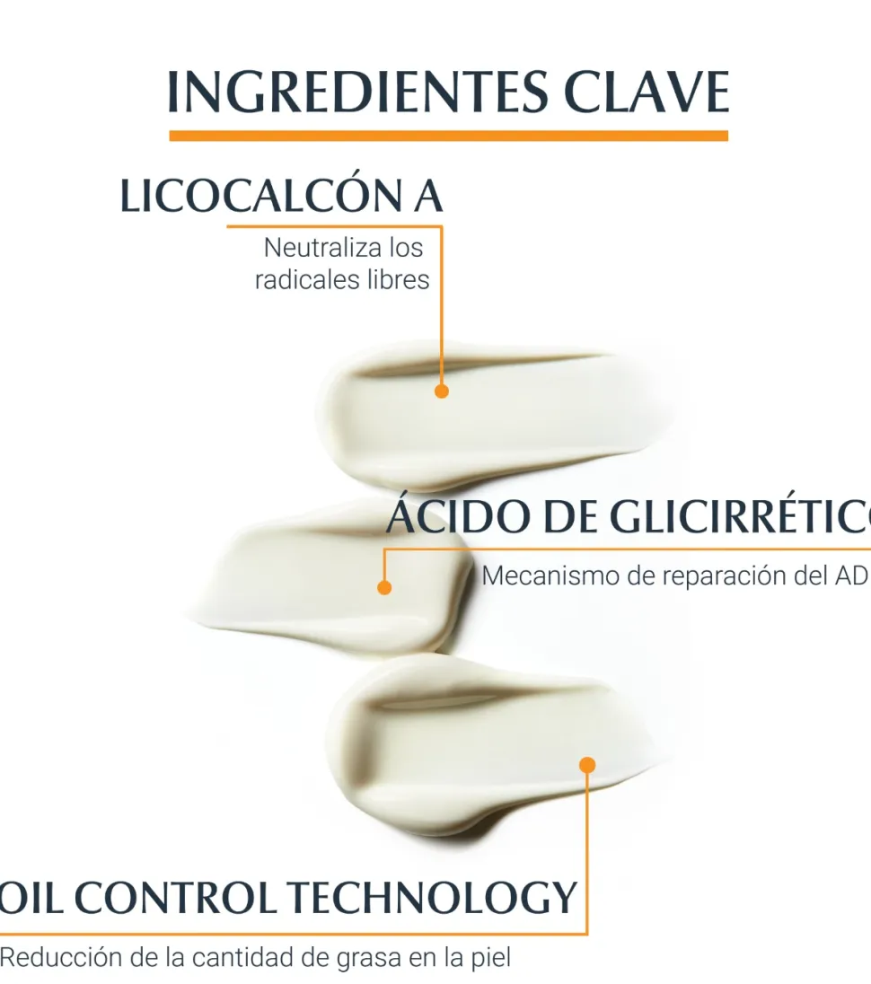 Crema de protección solar corporal Sensitive Protect SPF50 Oil Control - Toque seco