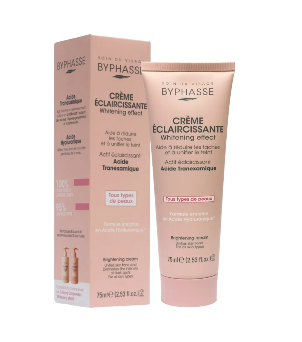 Crema facial aclarante Whitening effect - Todo tipo de pieles