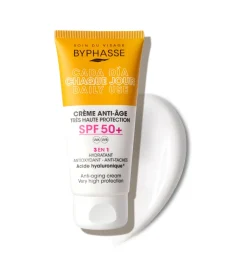 Crema facial antiedad SPF 50+