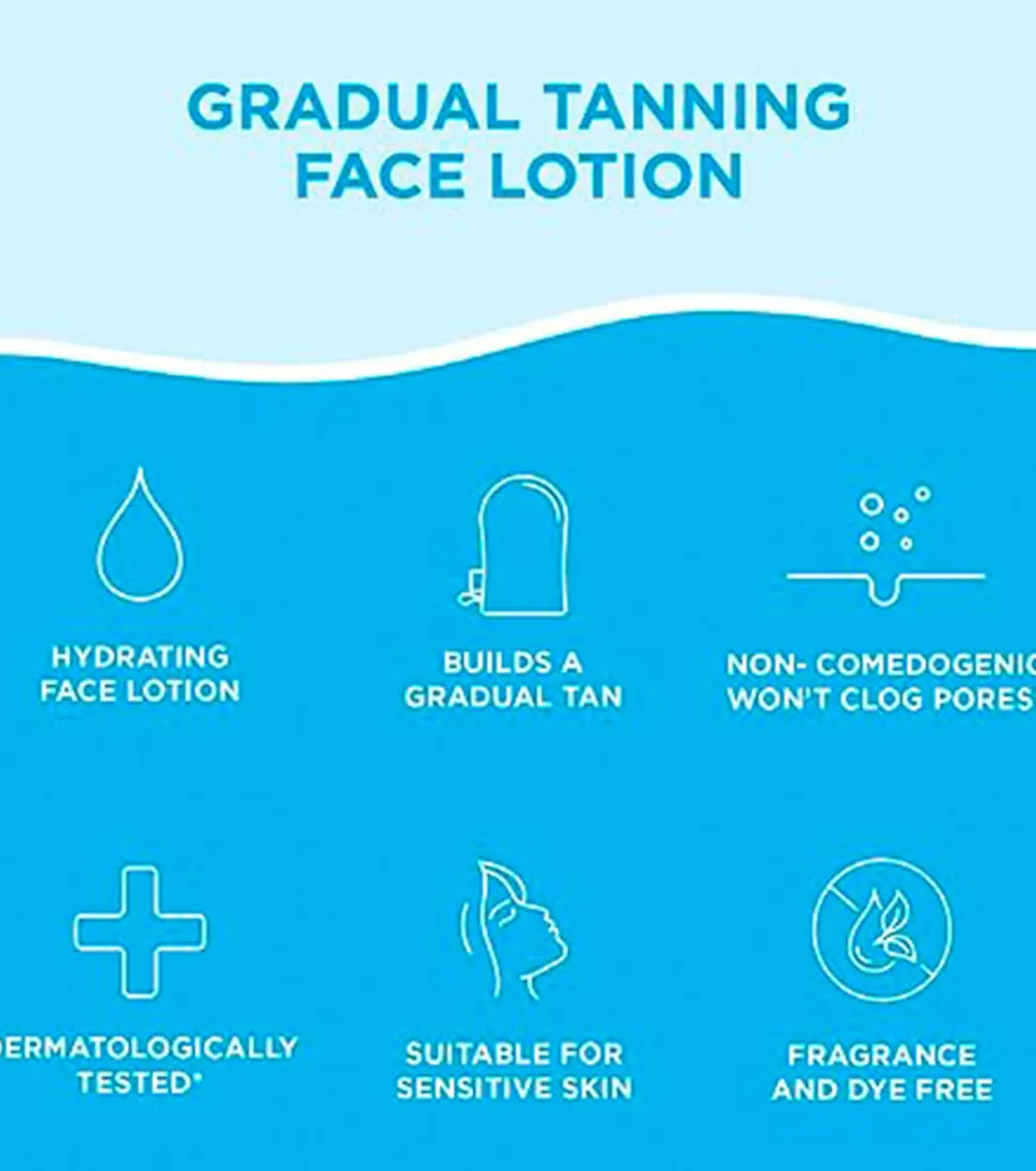 Crema facial diaria de Autobronceado Gradual