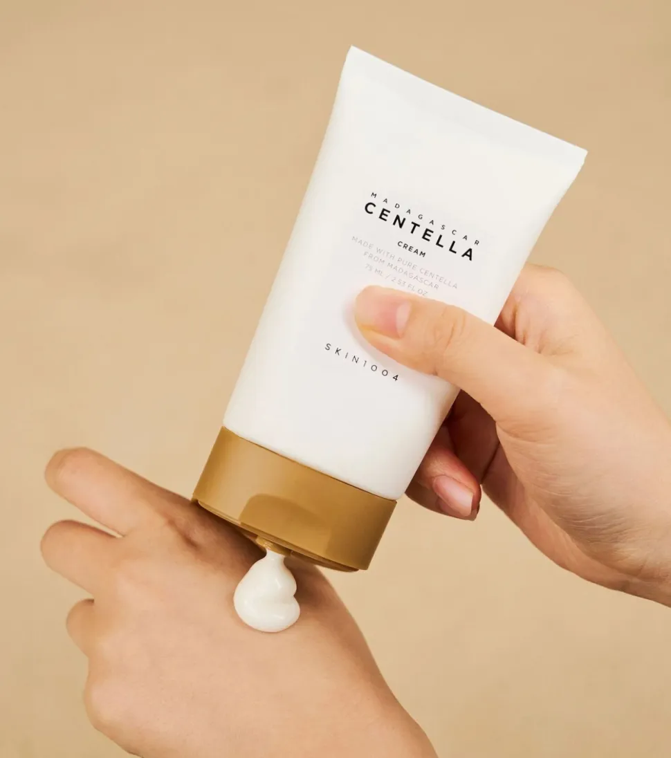 Crema facial hidratante con Centella Asiática de Madagascar