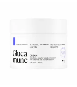 Crema facial hidratante con Glucamune