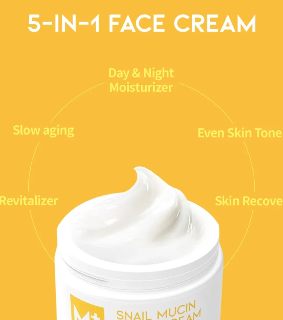 Crema facial reafirmante Snail Mucin Lifting