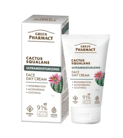Crema facial ultra-hidratante de día - Cactus + Escualano