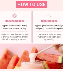 Crema gel hidratante Watermelon Moisture Soothing