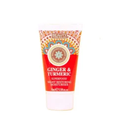 Crema hidratante de noche Superfood Ginger & Turmeric