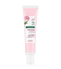 Crema ligera calmante a la Peonia BIO - Pieles sensibles