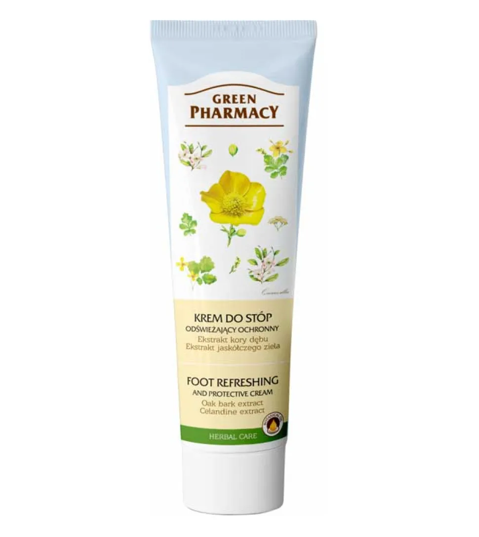 Crema para pies protectora - Roble y celidonia