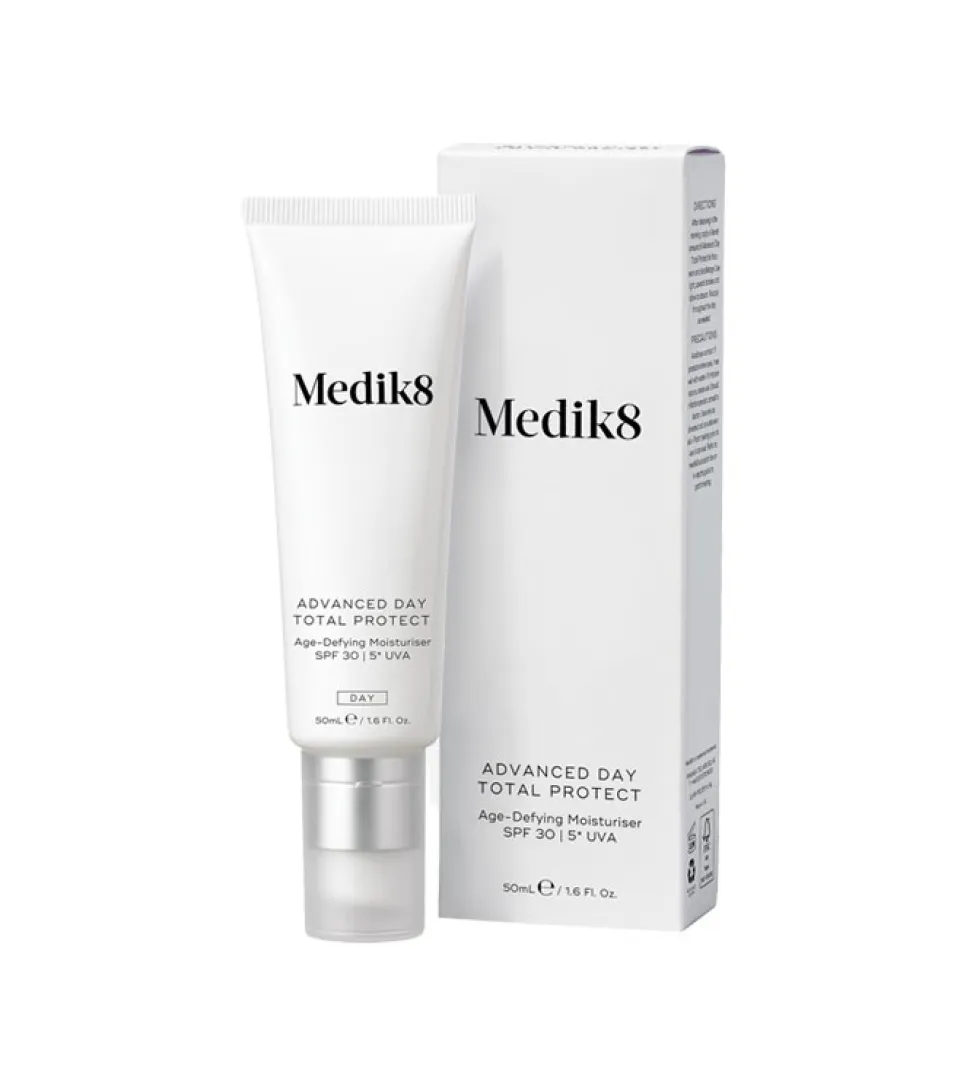 Crema protectora solar SPF 30 Advanced Day Total Protect