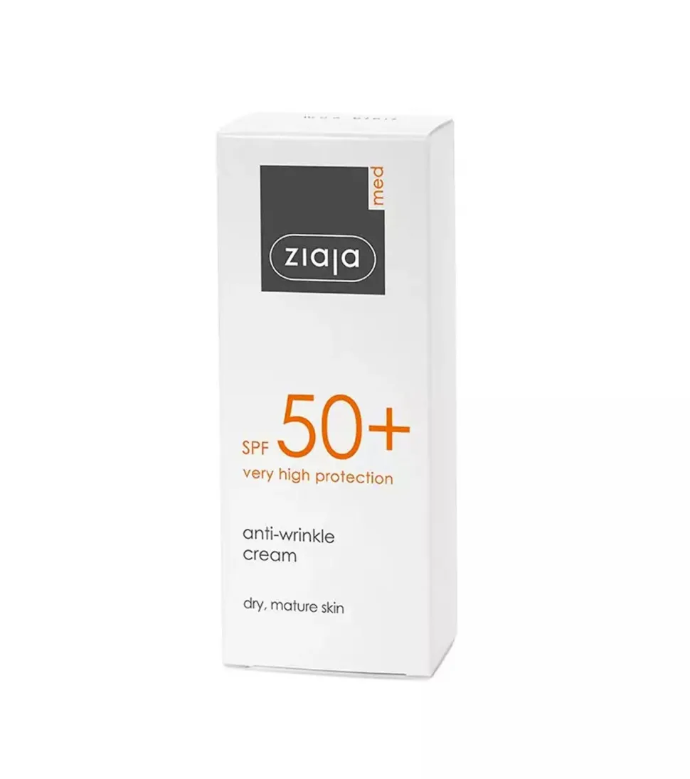 Crema protector solar antiarrugas SPF50+ - Pieles secas y maduras