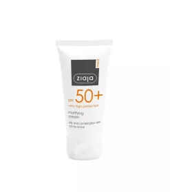 Crema protector solar matificante SPF50+ - Pieles grasas y mixtas
