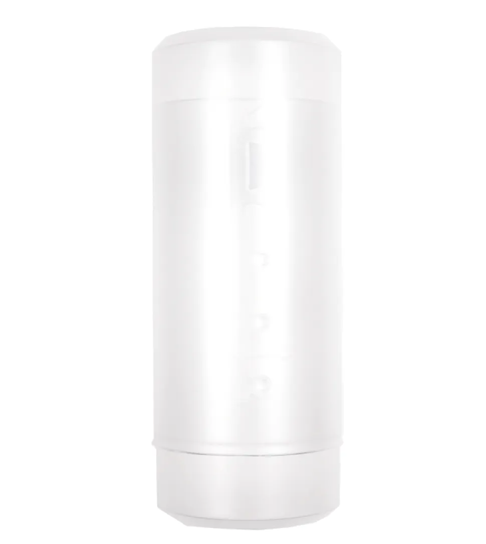 Cubilete Brush Canister para almacenar brochas - Blanco Grande