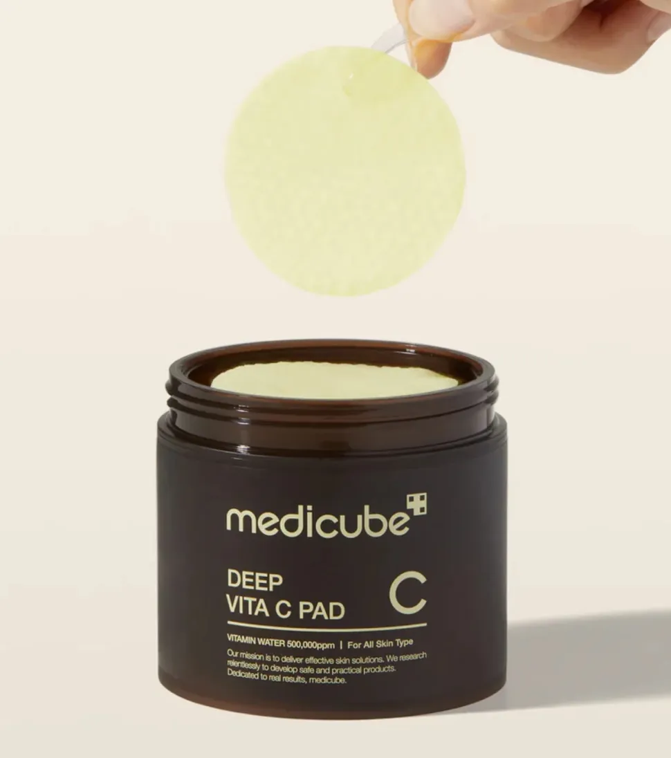 *Deep Vita C* - Almohadillas exfoliantes con vitamina C - 70pcs