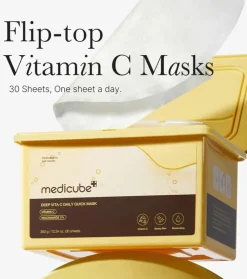 *Deep Vita C* - Mascarilla de celulosa con vitamina C Daily Quick - 30ud