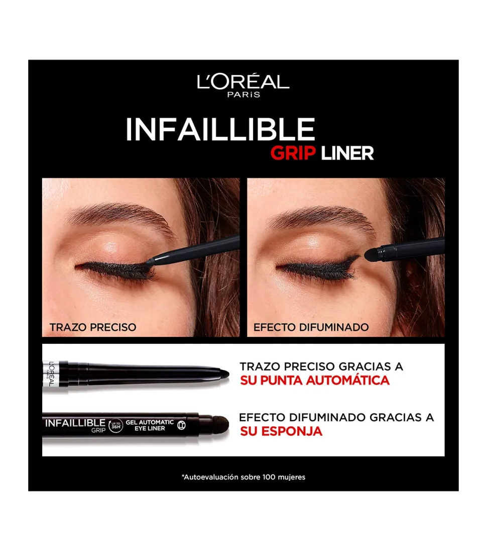 Delineador de ojos automático Infaillible Grip Gel - 009: Polar White