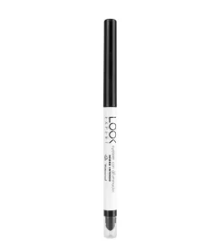 Delineador de ojos con difuminador Look Expert - Negro Intenso