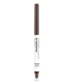 Delineador de ojos con difuminador Look Expert - 02: Brownie