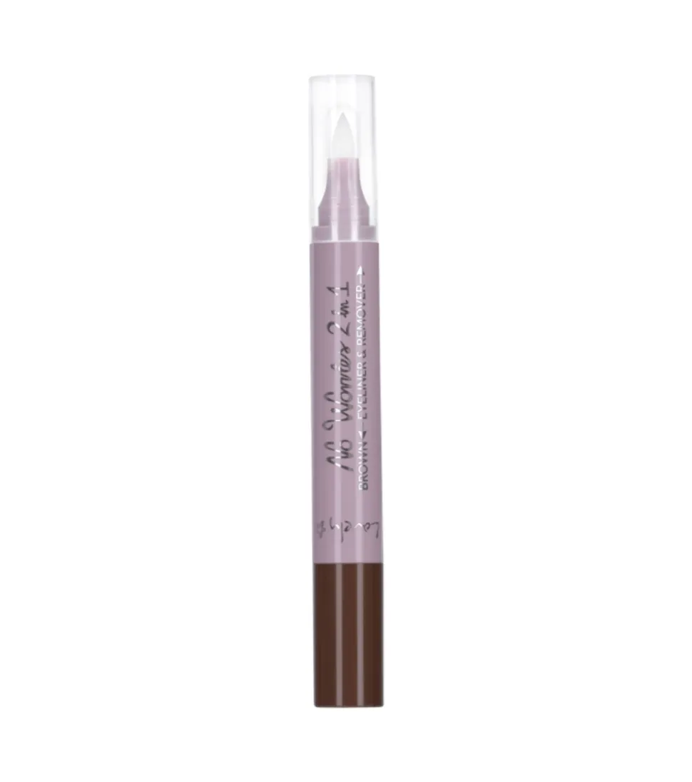 Delineador de ojos 2 en 1 No Worries - Brown