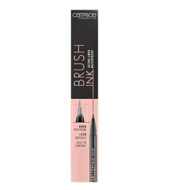 Delineador líquido Brush Ink Tattoo Liner Waterproof - 010: Black waterproof