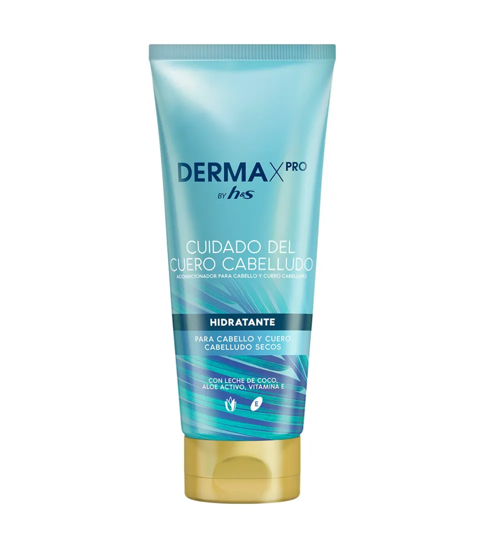 *Derma x Pro* - Acondicionador hidratante - Cabello y cuero cabelludo secos