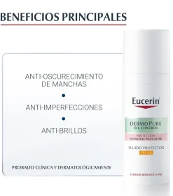 *DermoPure* - Fluido protector facial FPS30 Oil Control