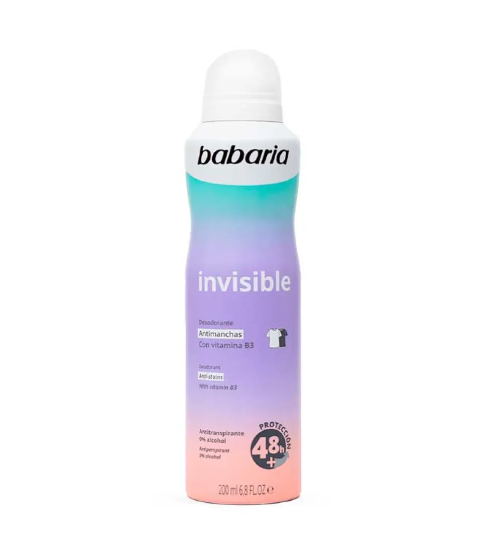 Desodorante en spray Invisible - Antimanchas