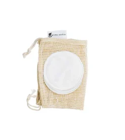 Discos desmaquillantes de bamboo + bolsa 7ud