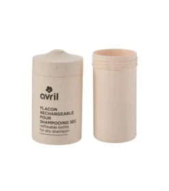 Dispensador recargable para champú seco en polvo