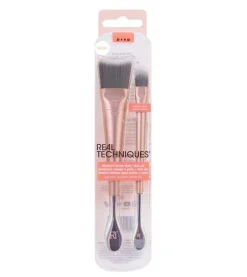 Dúo de brochas para rostro y ojos Skincare Brush Duo - 107 + 109