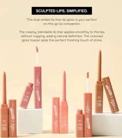 Dúo perfilador de labios y brillo de labios Line & Shine - Wedding Wish