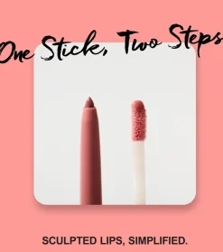 Dúo perfilador de labios y brillo de labios Line & Shine - Vanilla Chai